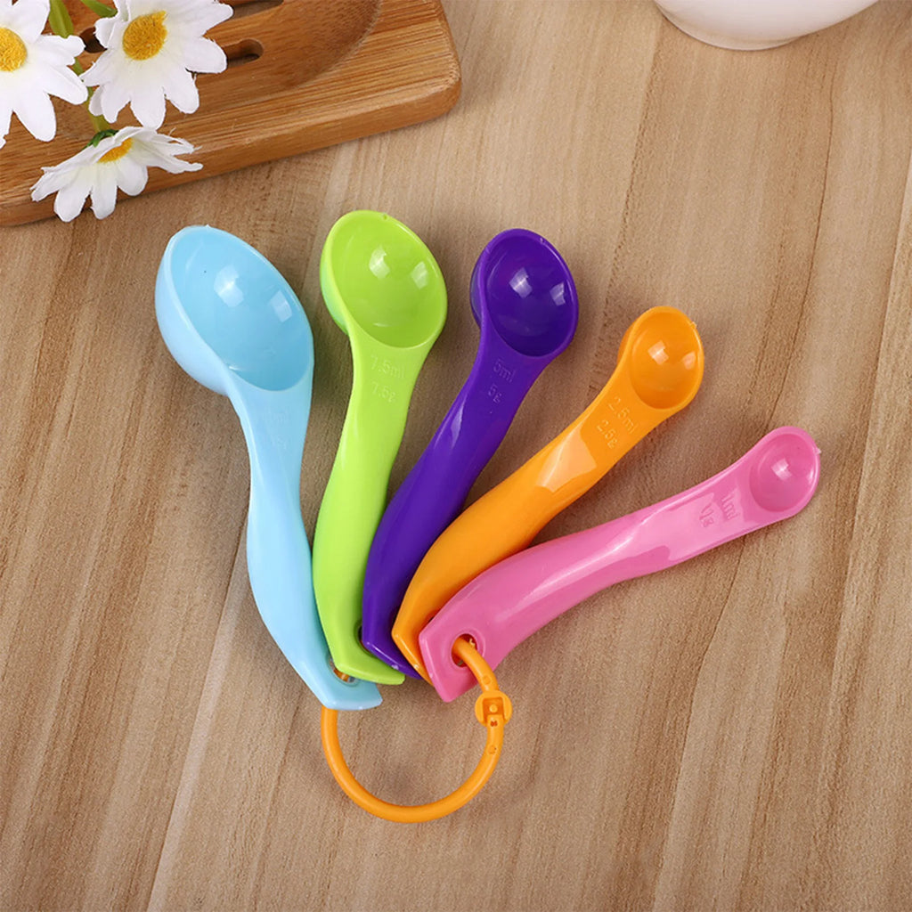 5-Piece Measuring Spoon Set (Color)