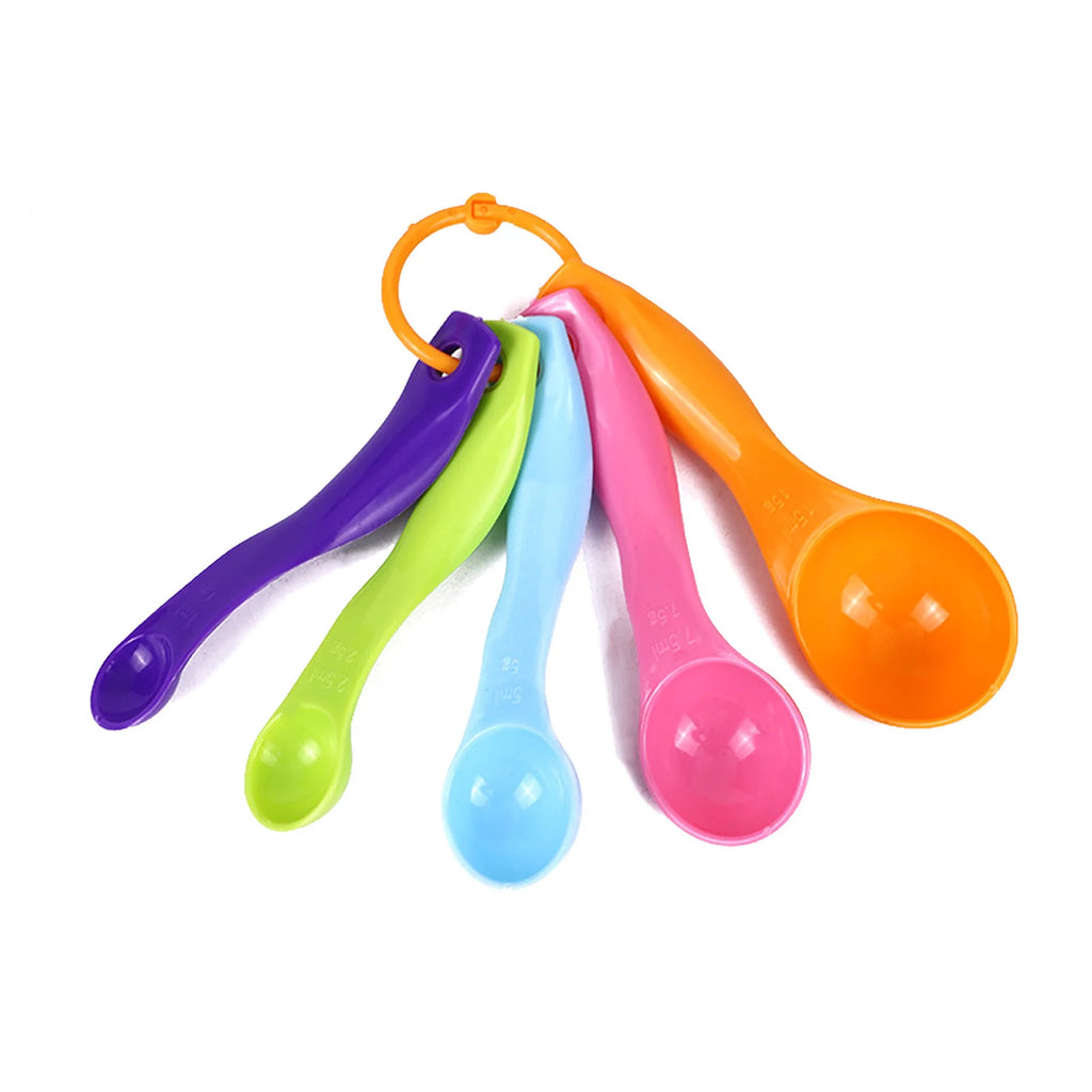 5-Piece Measuring Spoon Set (Color)