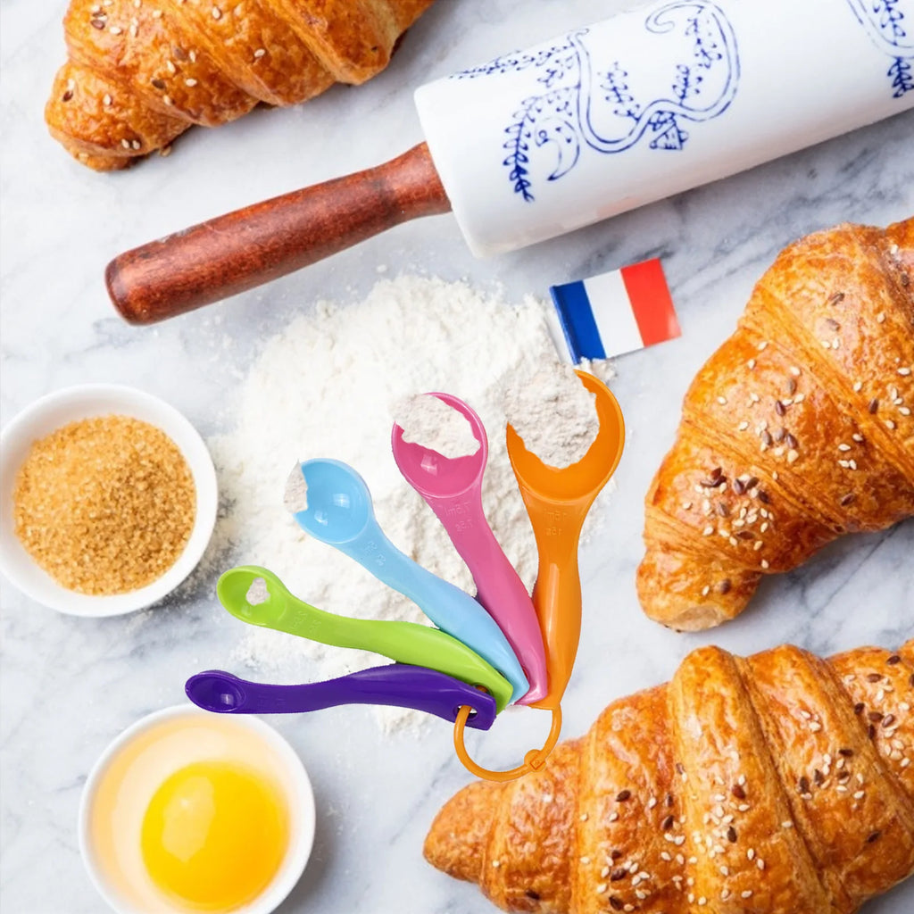 5-Piece Measuring Spoon Set (Color)