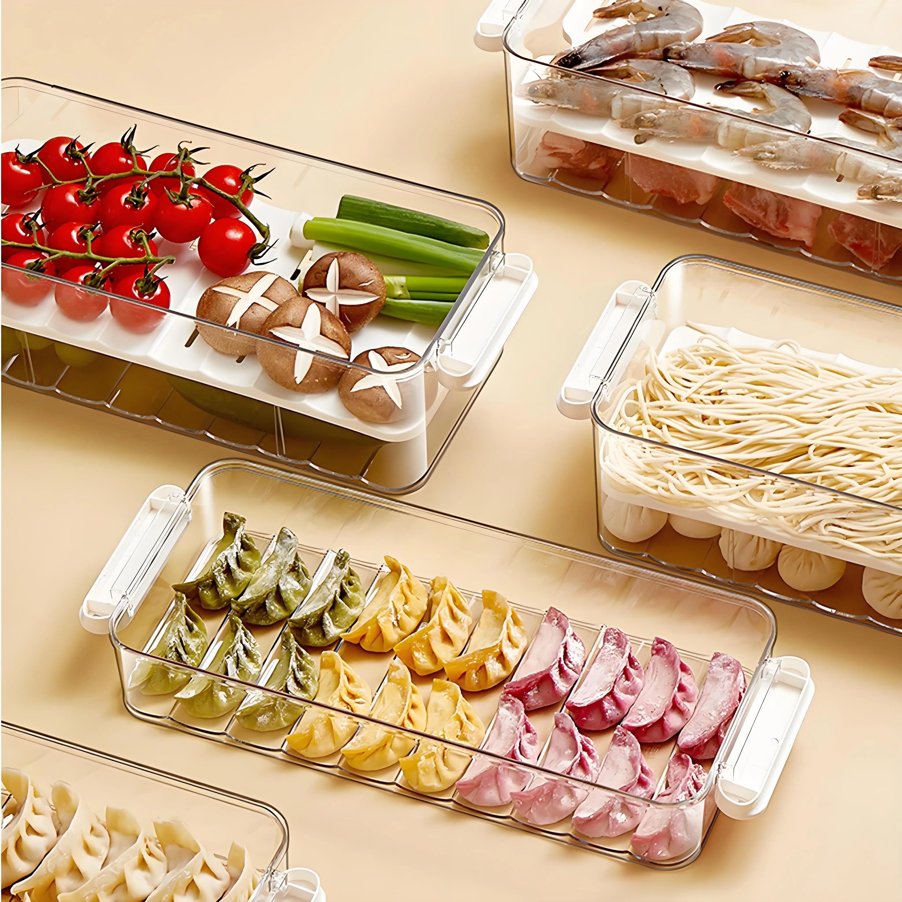 Space-Saving Refrigerator Organizer Box