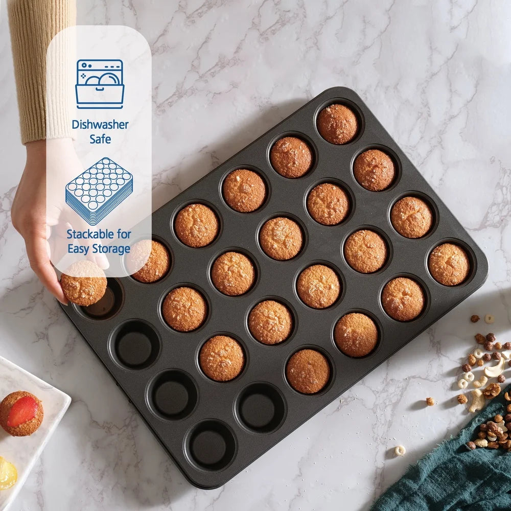24-Cavity Mini Muffin Pan