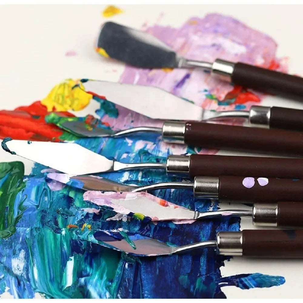 7/20-Piece Cake Knife & Palette Knife Set