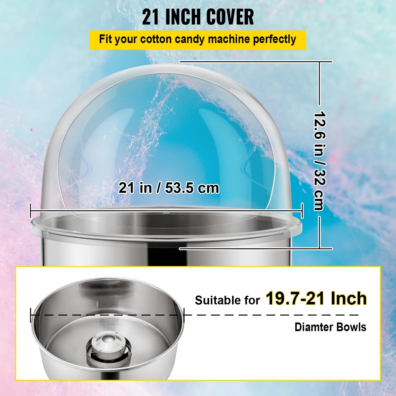Cotton Candy Machine Cover (21")