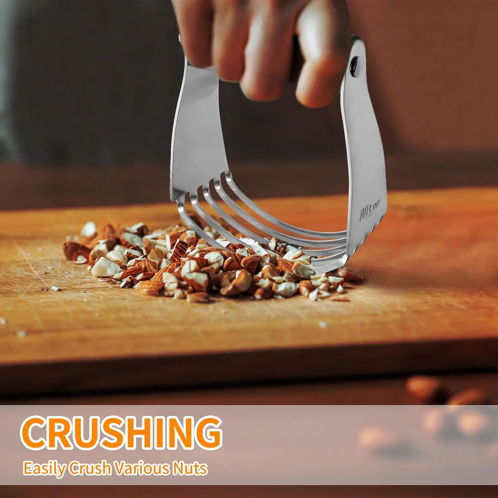 Stainless Bench Scraper & Pastry Cutter