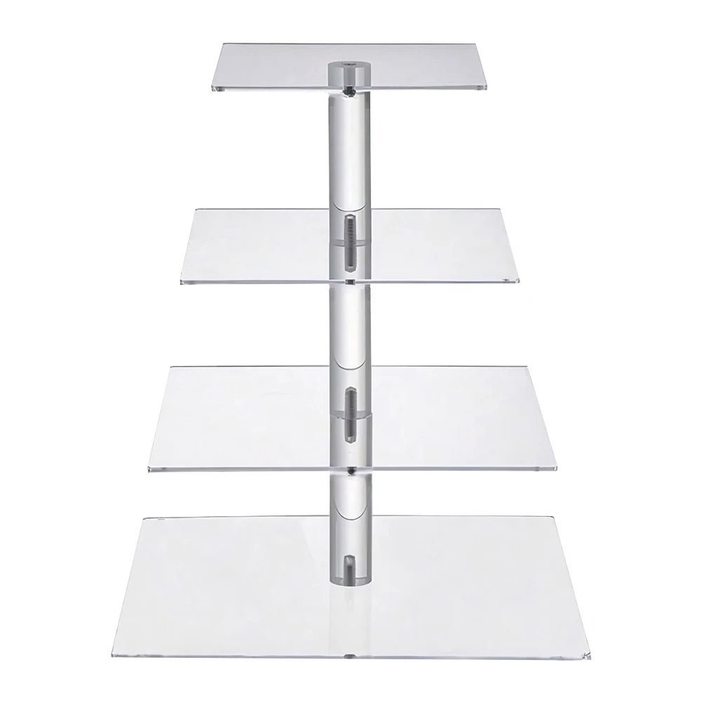 3/4 Tier Acrylic Cupcake Display Stand