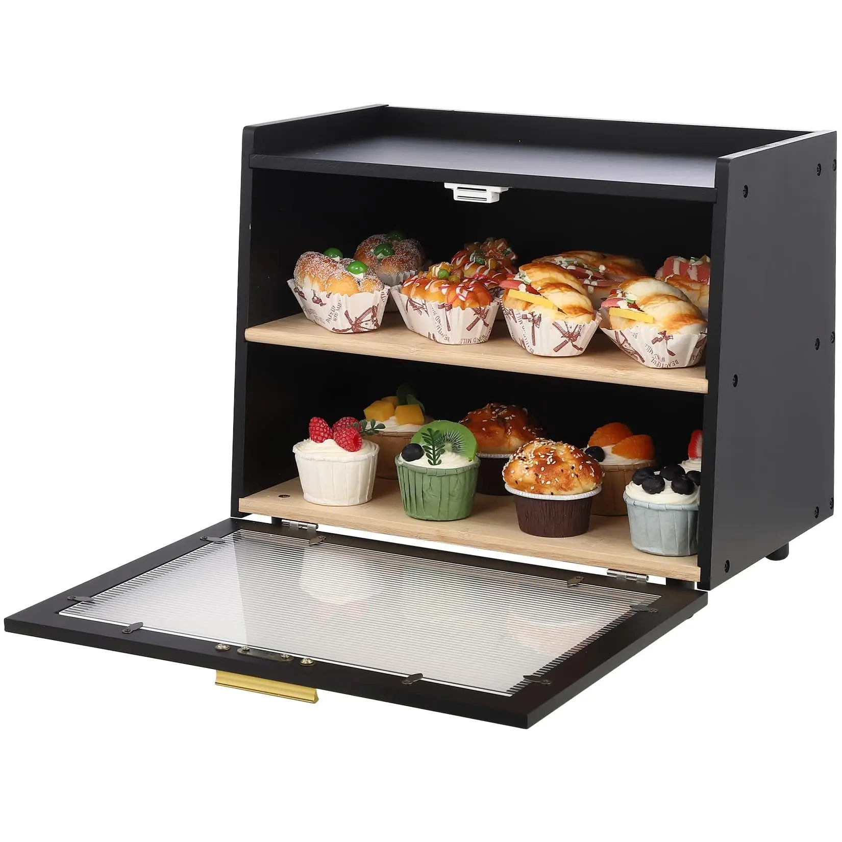 GAOMON Double-Layer Bread Box