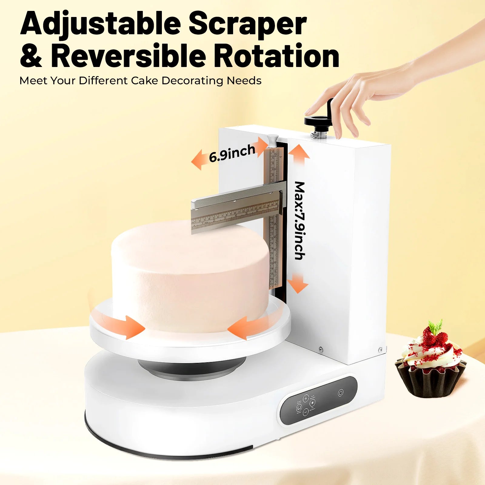 Automatic Cake Icing Machine (200W)