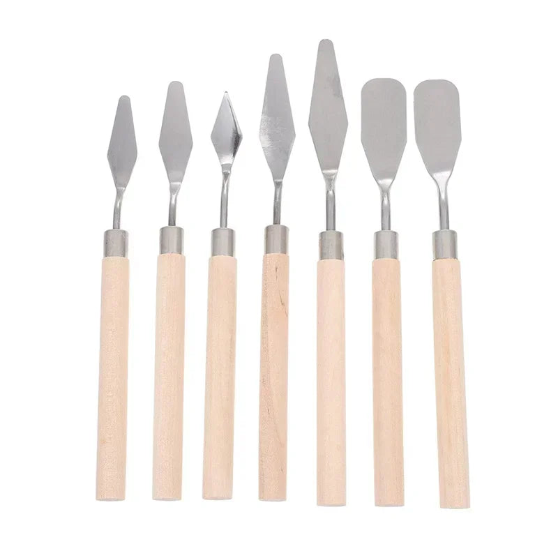 7/20-Piece Cake Knife & Palette Knife Set