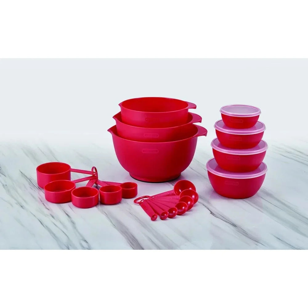 Pro 23 Plastic Mixing Bowl Set
