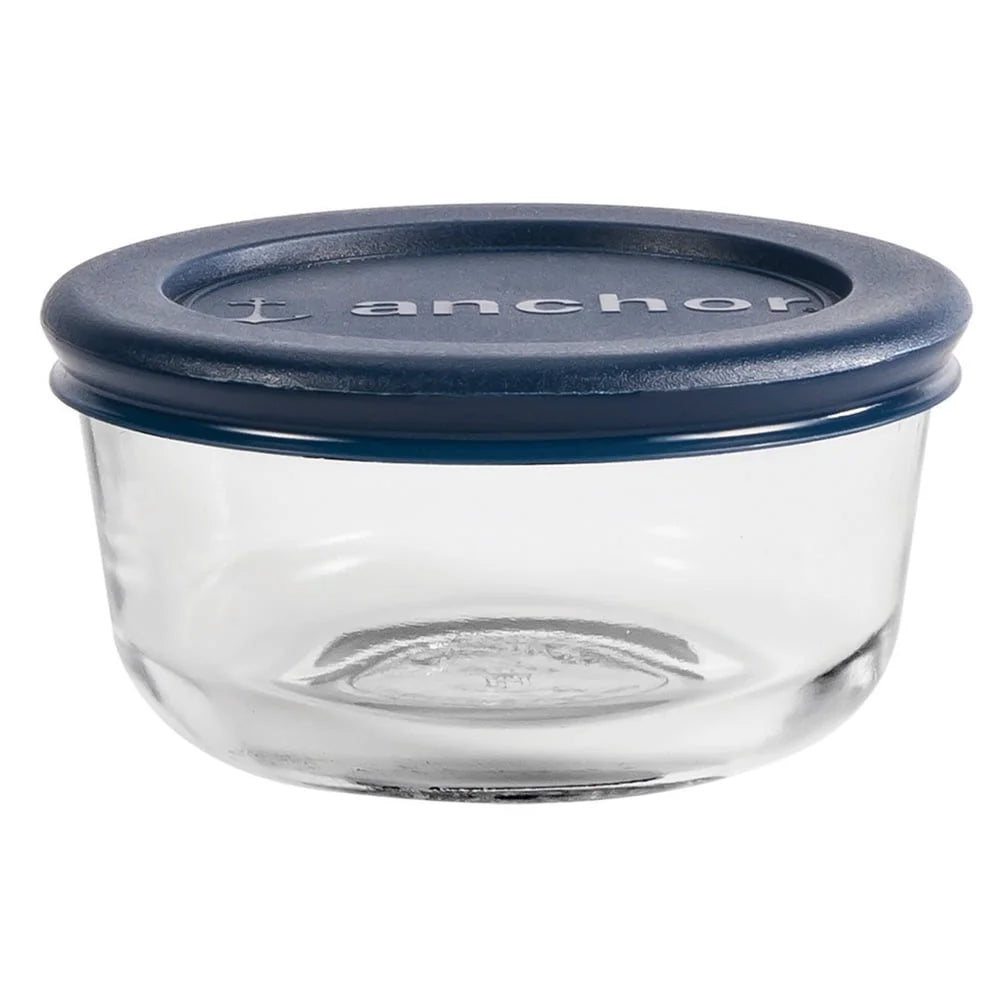 4-Piece Glass Food Storage Container Set
