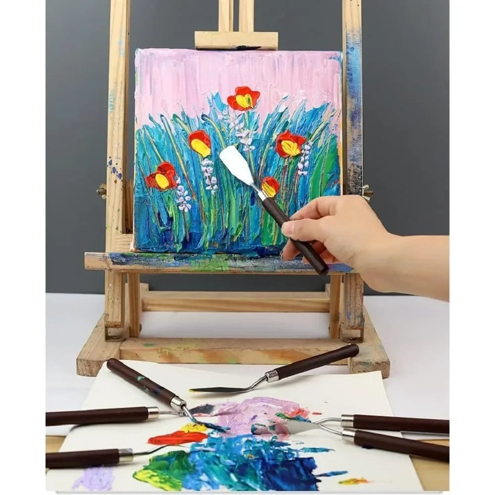 7/20-Piece Cake Knife & Palette Knife Set