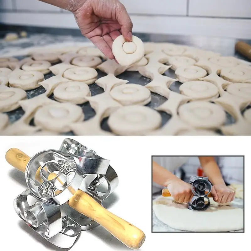 Revolving Donut Baking Roller