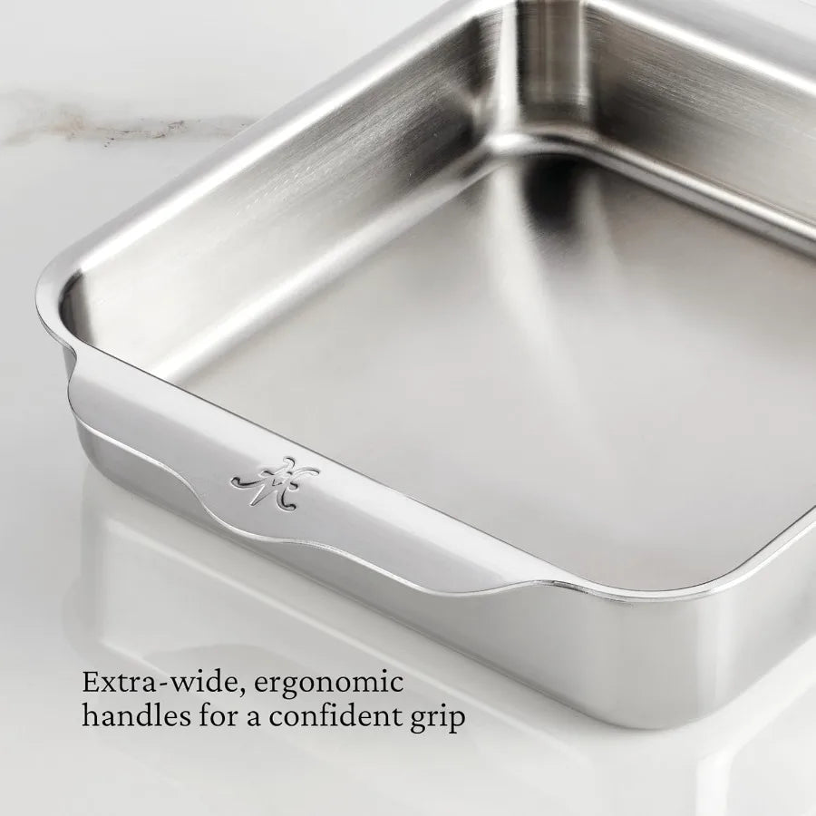 OvenBond 8"x8" Stainless Steel Square Pan