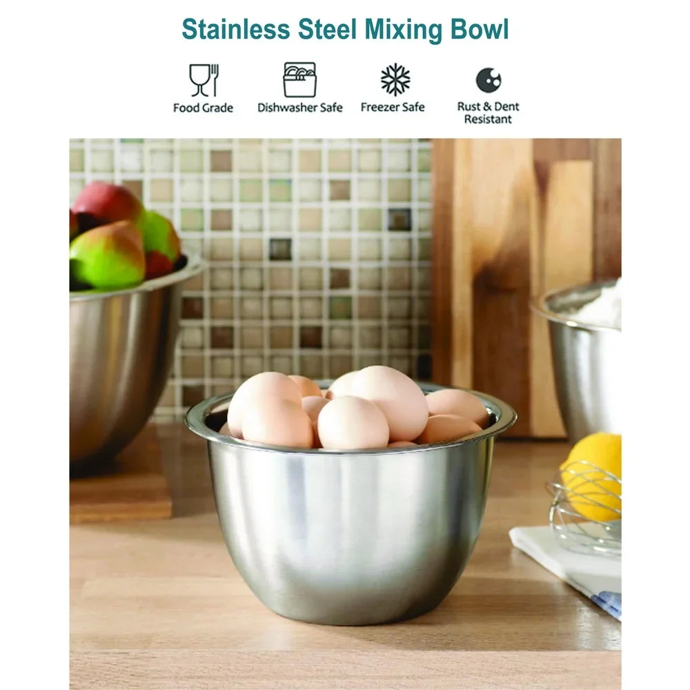 3QT Stainless Steel Mixing Bowl
