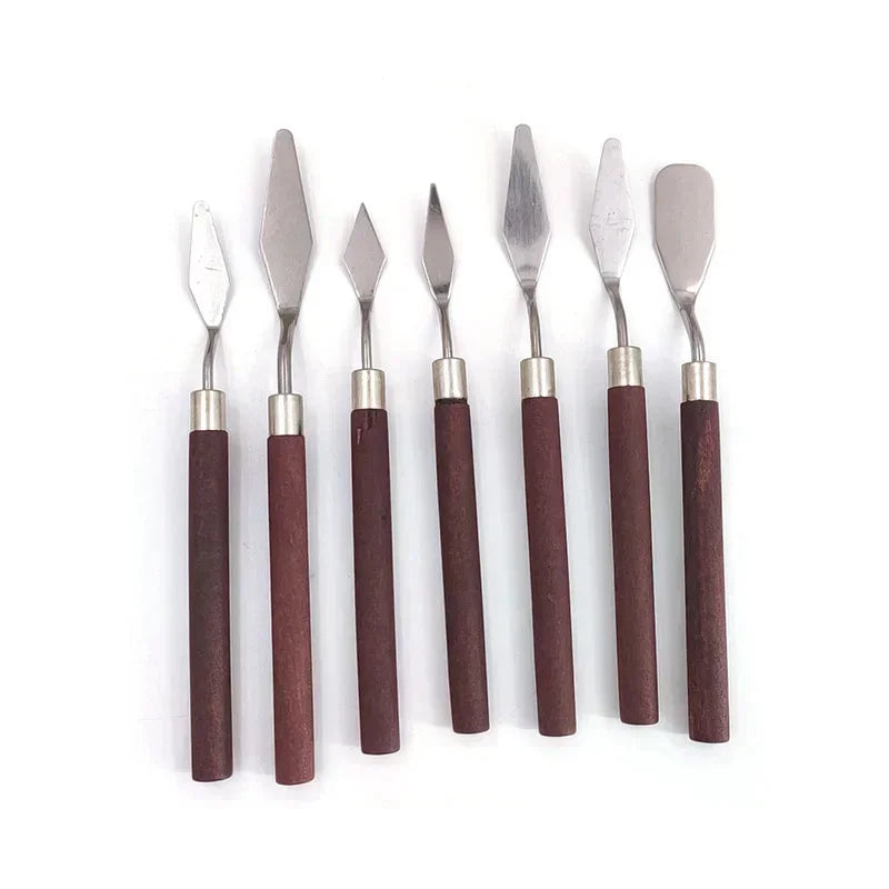 7/20-Piece Cake Knife & Palette Knife Set