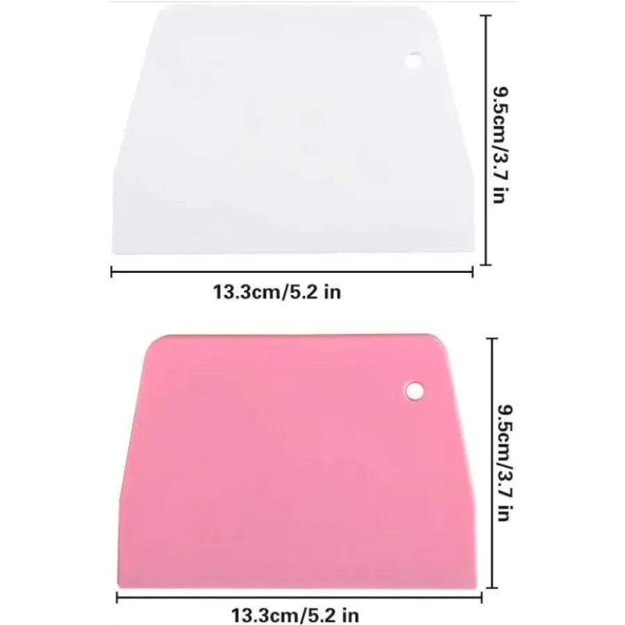 2-Pack Dough Scraper Set