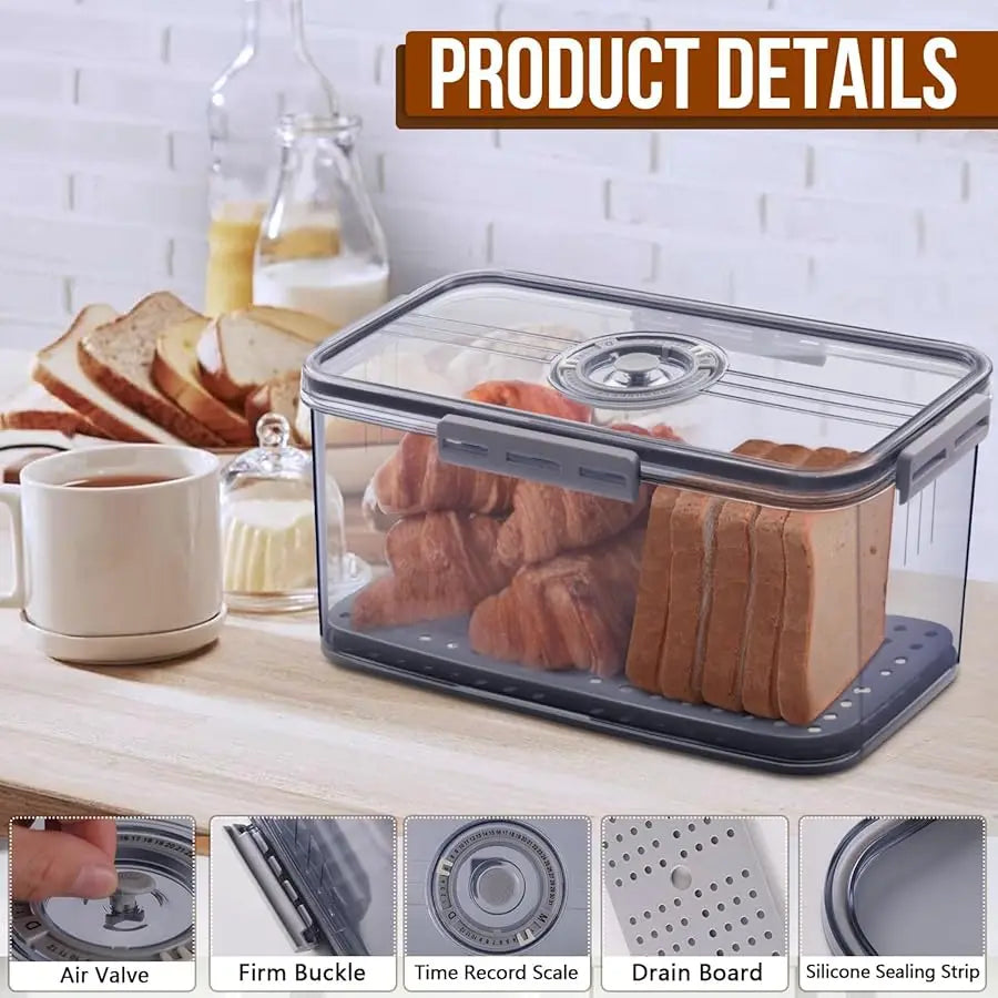 Airtight Bread Storage Box