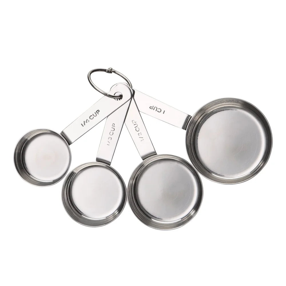 4-Piece Stainless Steel Measuring Cups