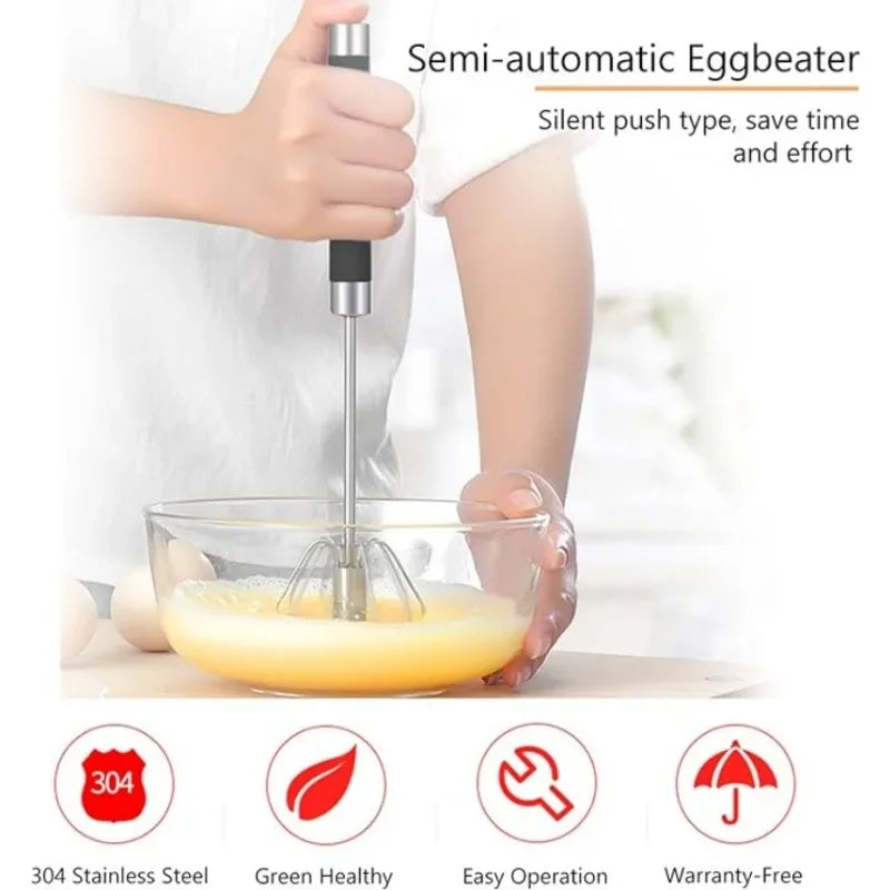 Rotatable Manual Stainless Mixer