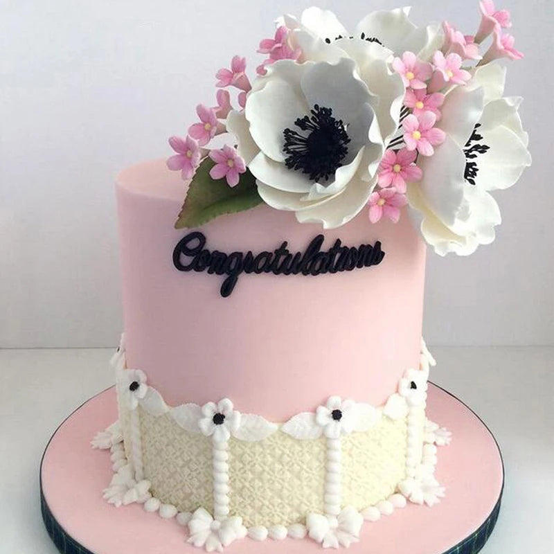 Chocolate Letter Fondant Mold