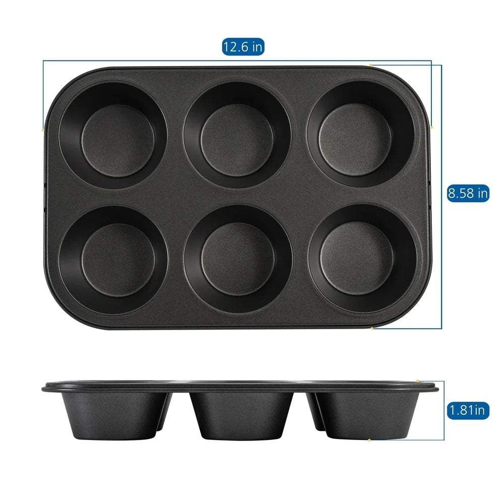 6-Cup Jumbo Muffin Pan