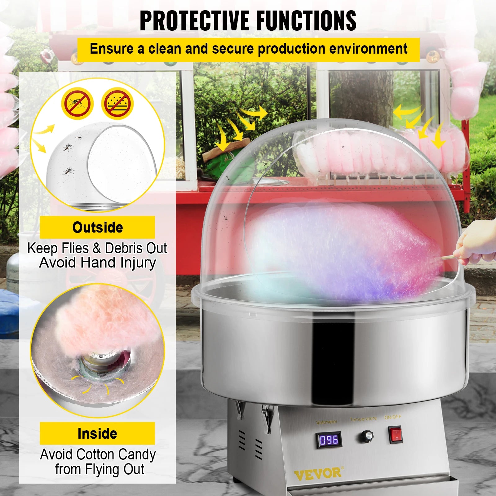 Cotton Candy Machine Cover (21")