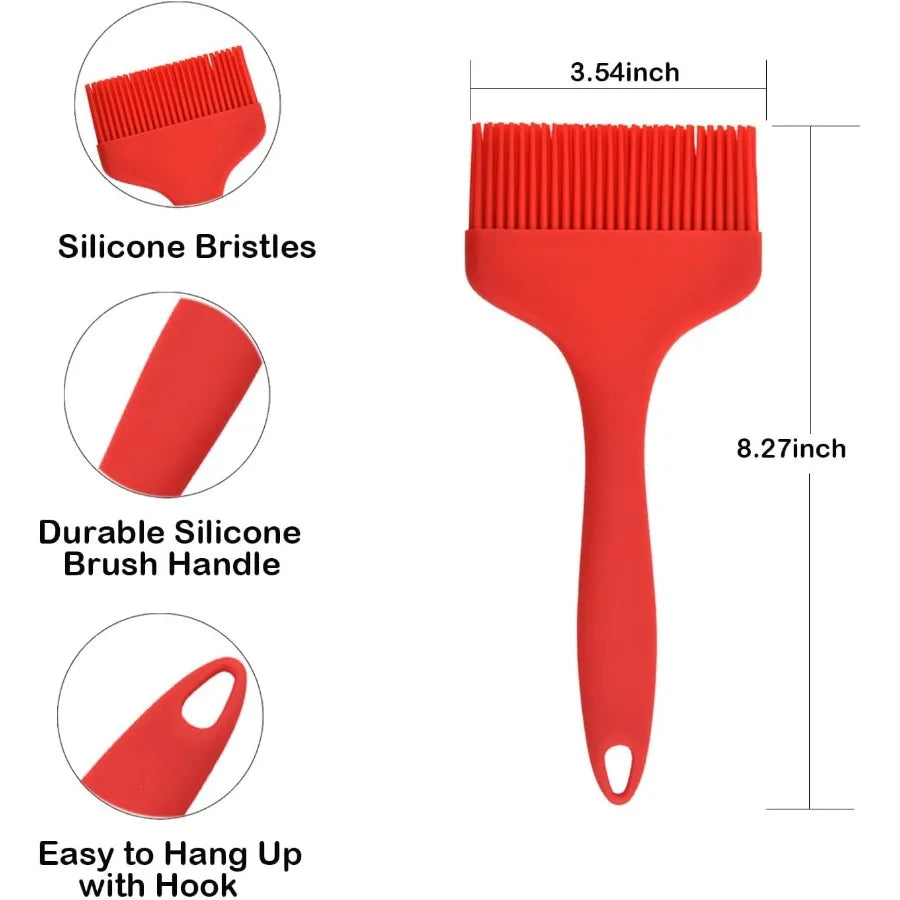 Silicone Basting Brush (Heat-Resistant)