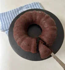 Elegant Black Wood Cake Stand