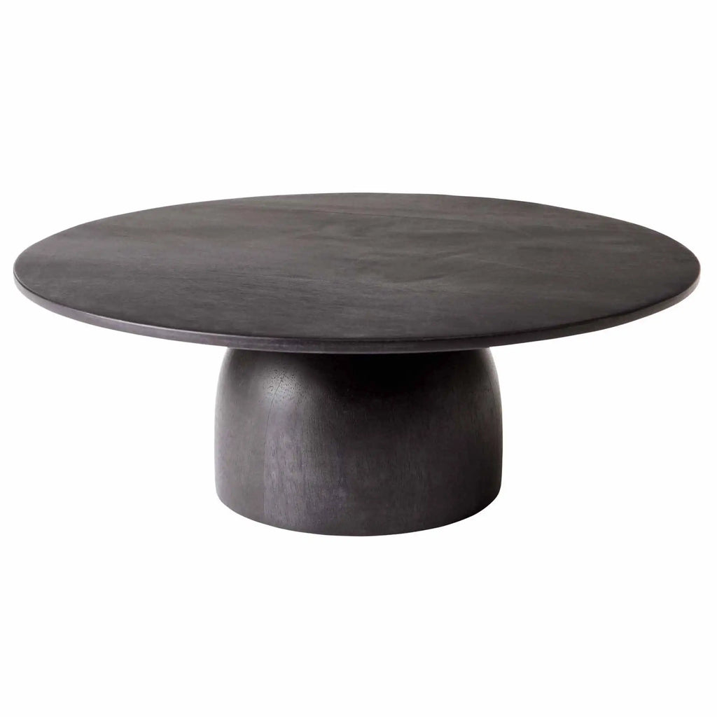 Elegant Black Wood Cake Stand