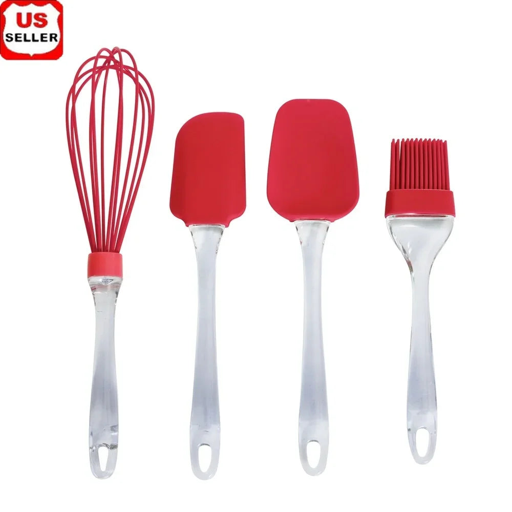 Silicone Utensil Set (4-Piece)