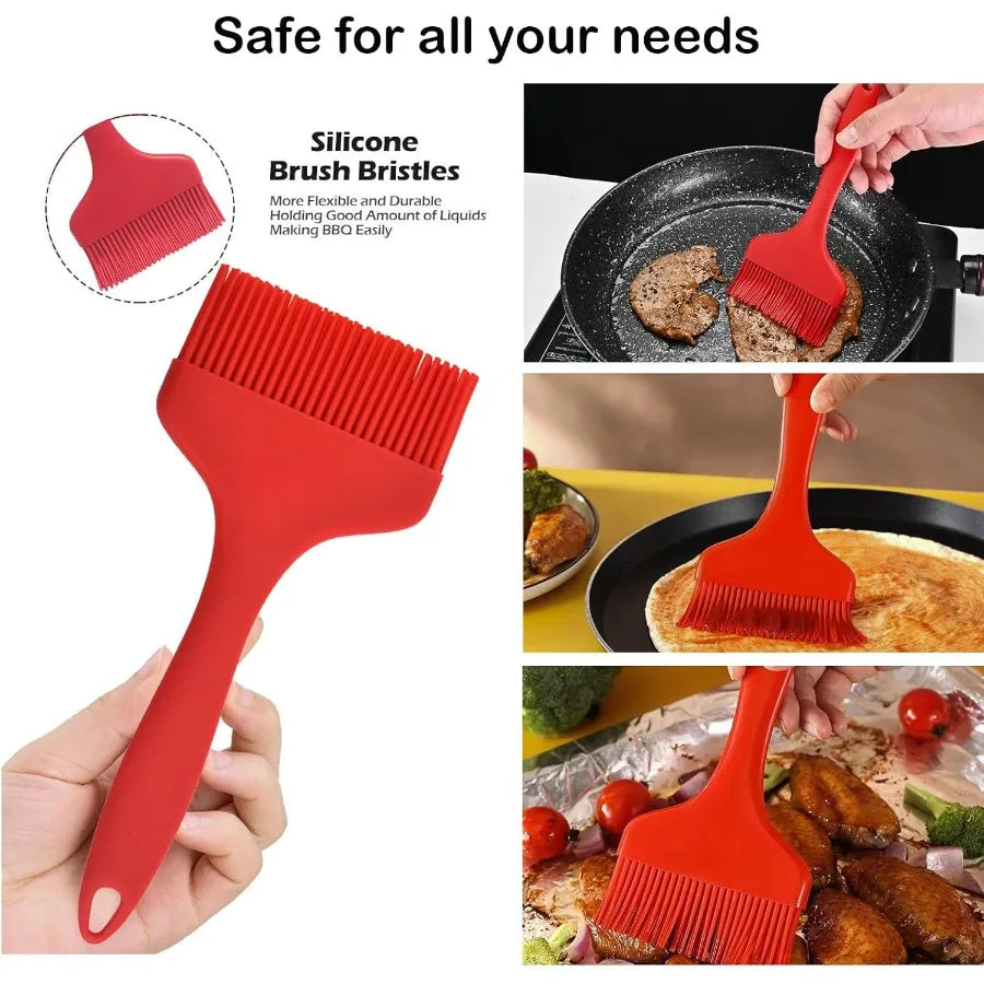 Silicone Basting Brush (Heat-Resistant)