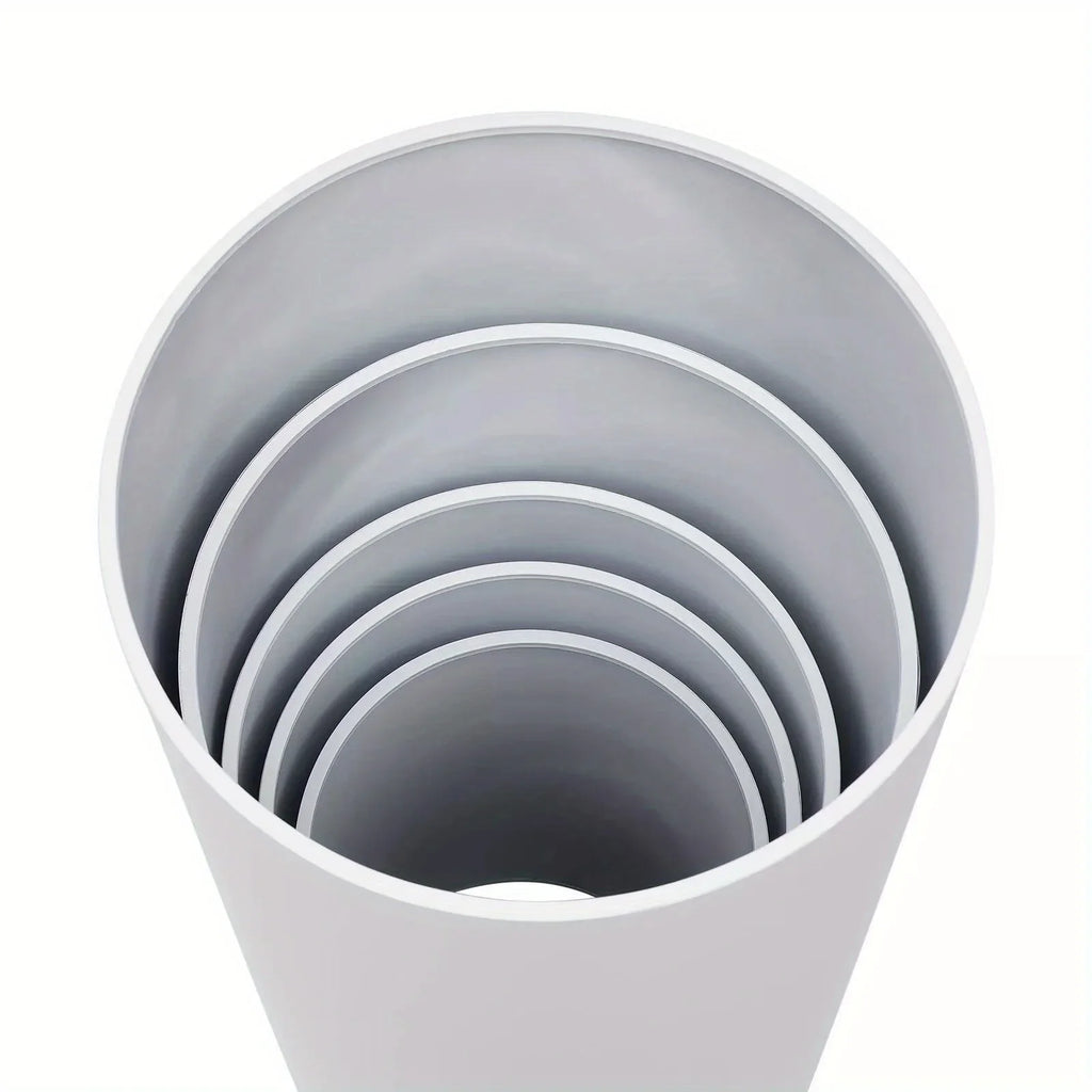 5-Piece Cylinder Pedestal Stand Set