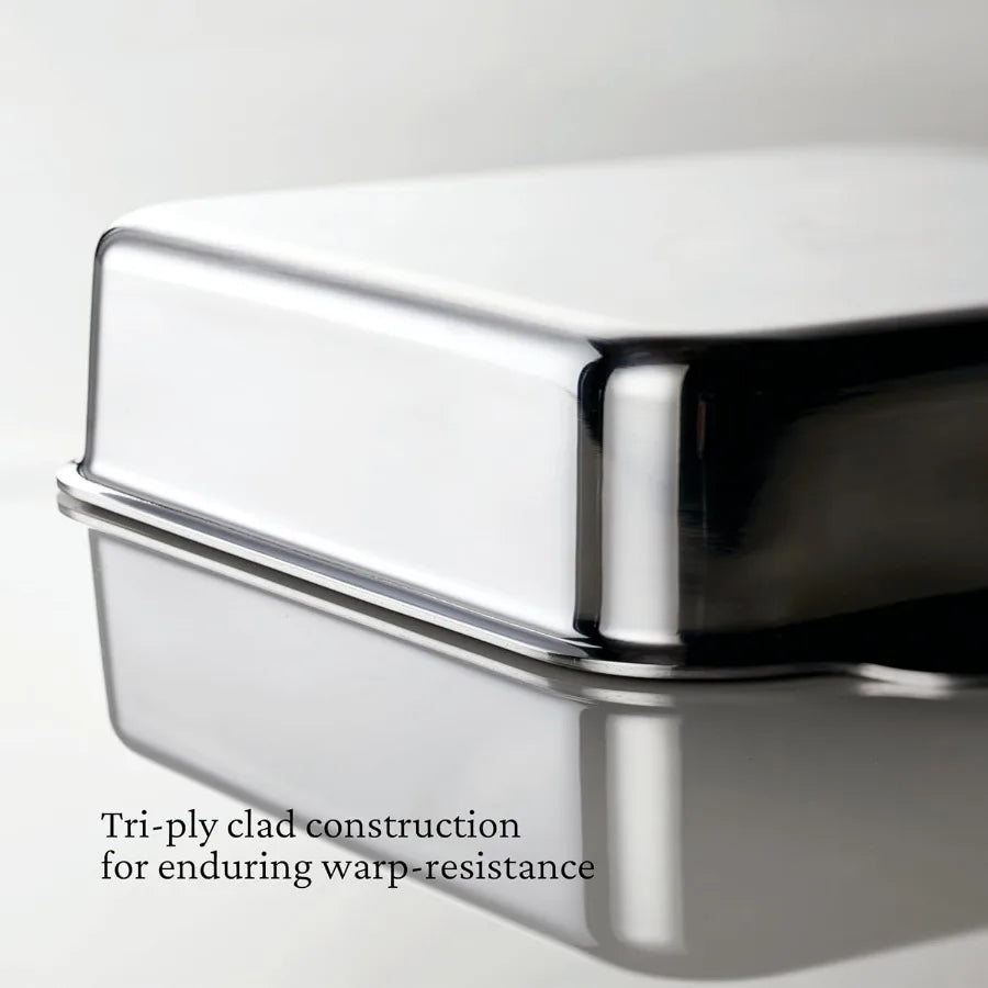 OvenBond 8"x8" Stainless Steel Square Pan