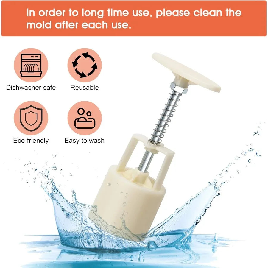 Mooncake Mold Set (12-Piece)