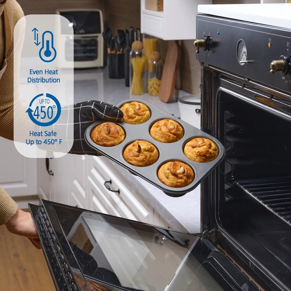 6-Cup Jumbo Muffin Pan