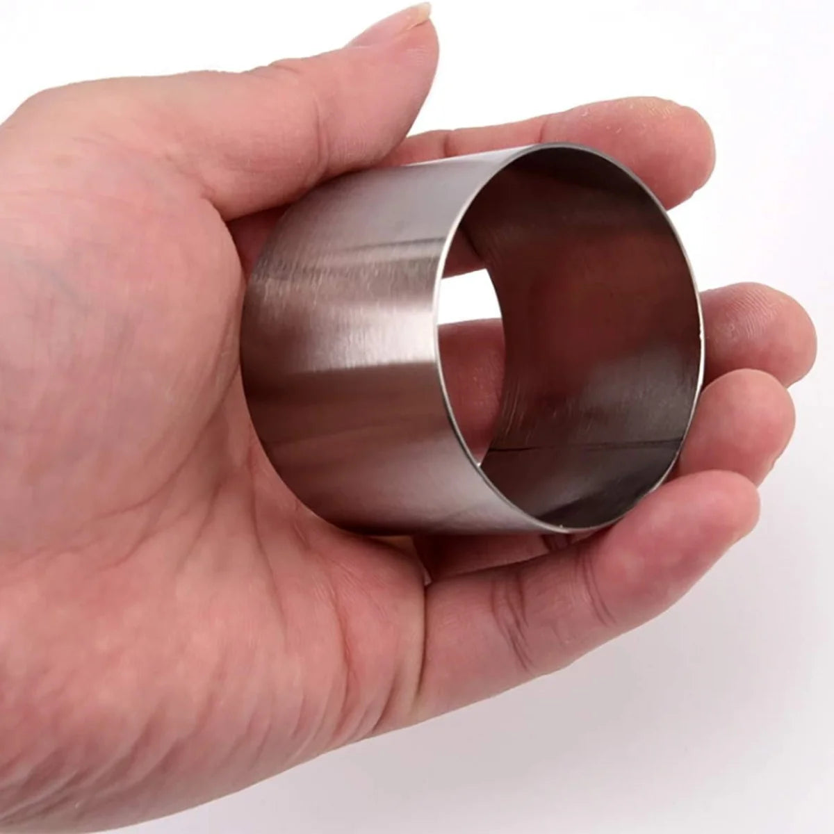 6/12-Piece Stainless Cake Ring Mold